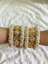 Gajra Wedding Bangles